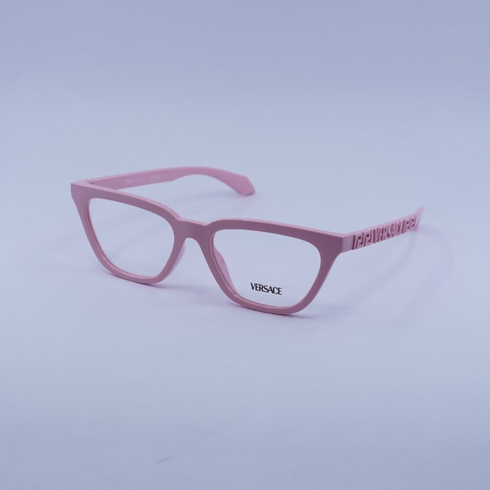 Versace VE3352U 5452 Women Eyeglasses Pink 53mm Cat Eye Frame